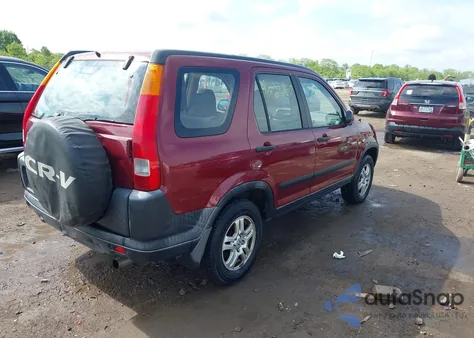 2003 Honda Cr-V Lx из США, поврежденный, VIN JHLRD78403C032738